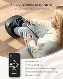 RENPHO Masażer stóp [aktualizacja 2026], elektryczny masażer stóp Shiatsu z funkcją ogrzewania, pilotem, ugniataniem, wałkowaniem i kompresją powietrza, masażer stóp, prezenty dla kobiet i mężczyzn