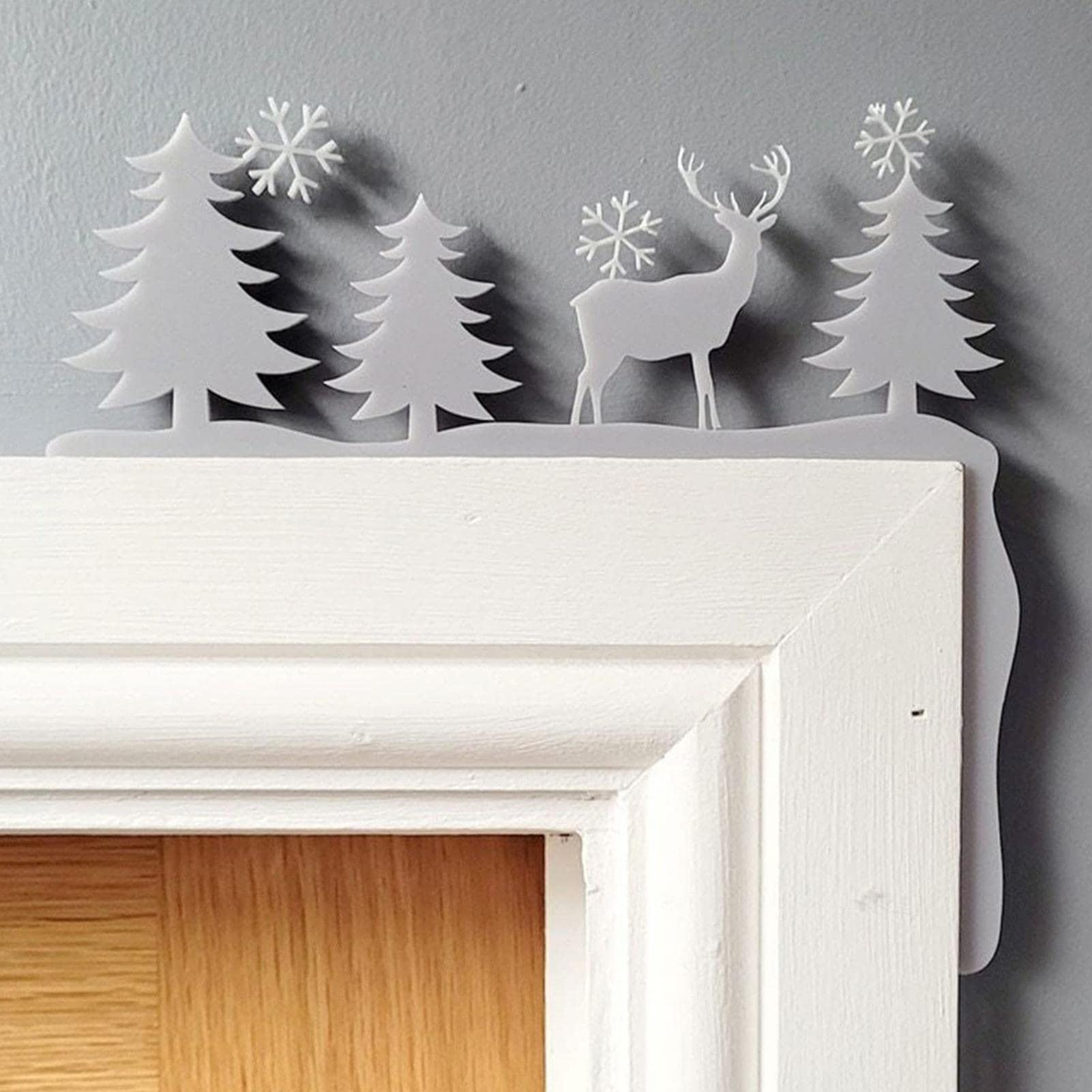 Décorations de porte de Noël en bois, plaque Joyeux Noël, panneau Décorations de porte de Noël en bois, plaque Joyeux Noël, panneau