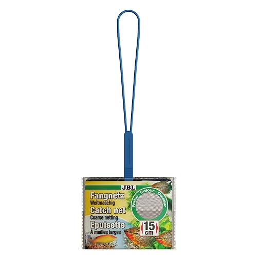 JBL - Sacadera prémium con Mallas Anchas para acuariofilia, 10 cm