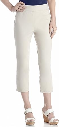 amazon white capri pants