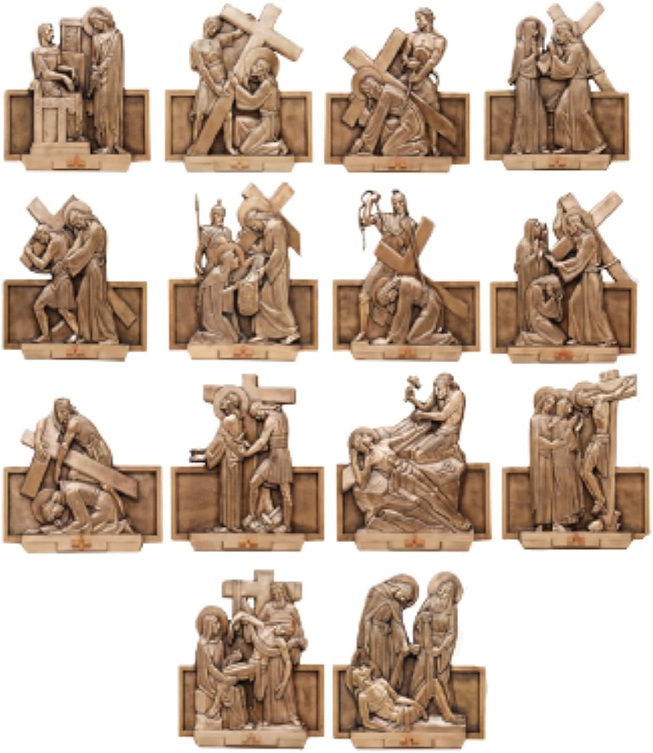 Amazon.com: Religious Supply Center Stations of the Cross : Patio, Lawn ...