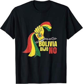 Bolivia Dijo No Bolivian Flag Elections - Anti Corruption T-Shirt