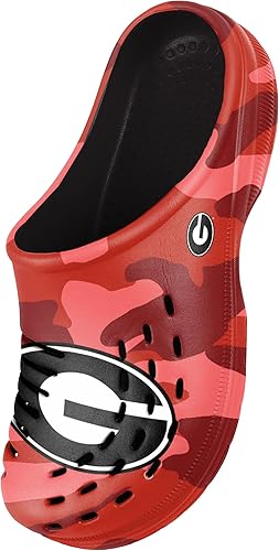 Miniatura 17 de FOCO - Sandalias de agua de jardín con logotipo de equipo de la NFL, para hombre Camuflaje tonal,logotipo grande de bloque