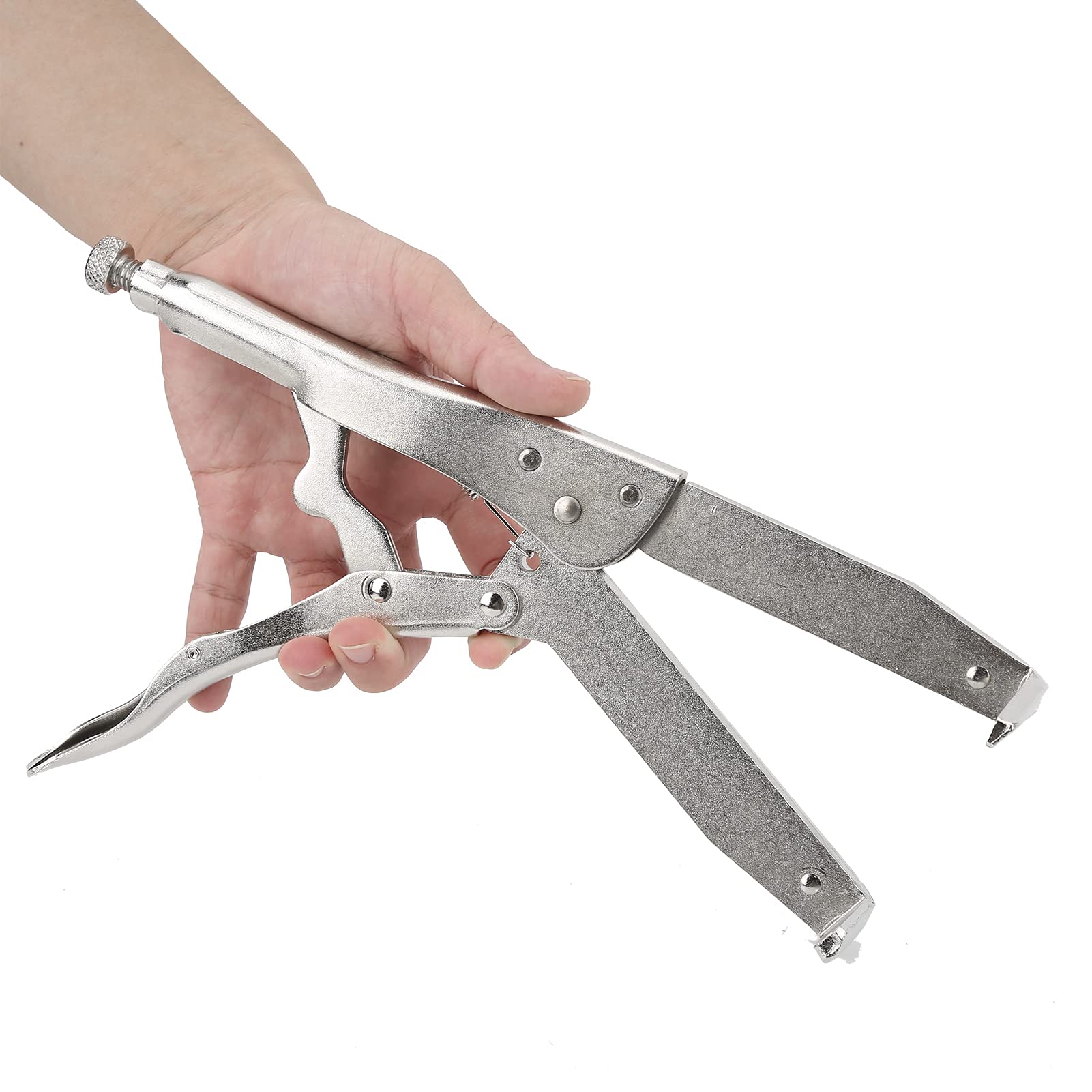 Outil Maintien Moyeu Embrayage Moto/ATV - Acier Carbone, Mâchoires Réglables, 29,5 Cm