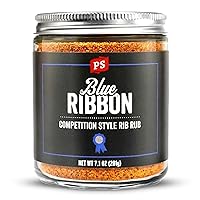 Vista 16 de PS Seasoning Blue Ribbon Rib Rub - Condimento seco dulce y ahumado para barbacoa estilo competencia para ahumar y asar a la parrilla - Mezcla