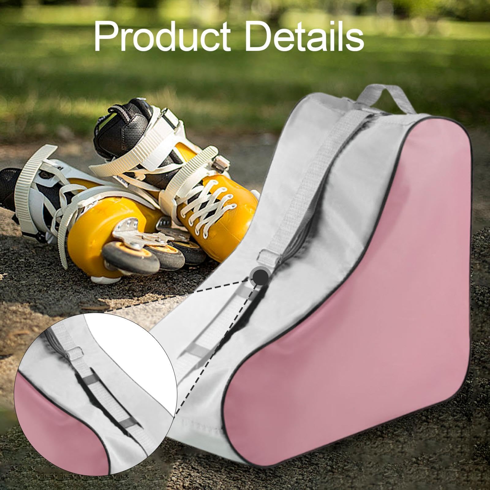 rockible Borsa Porta Pattini a rotelle per Bambini, Organizer per riporre Pattini a rotelle per Sport all'Aria Aperta