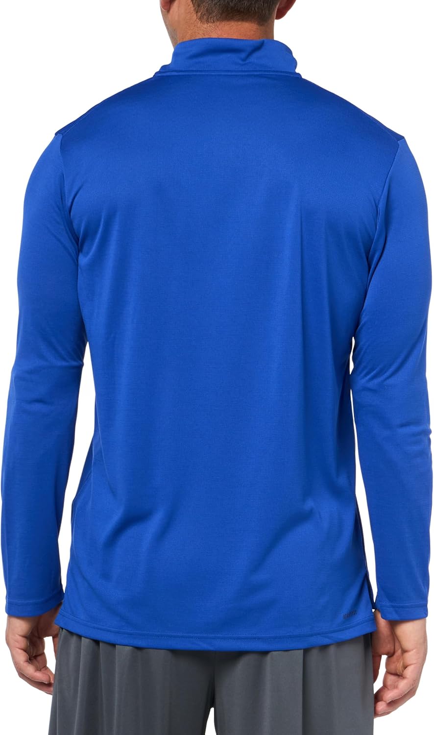 adidas mens Train Essentials Quarter-zip Long Sleeve T-shirt - Image 2