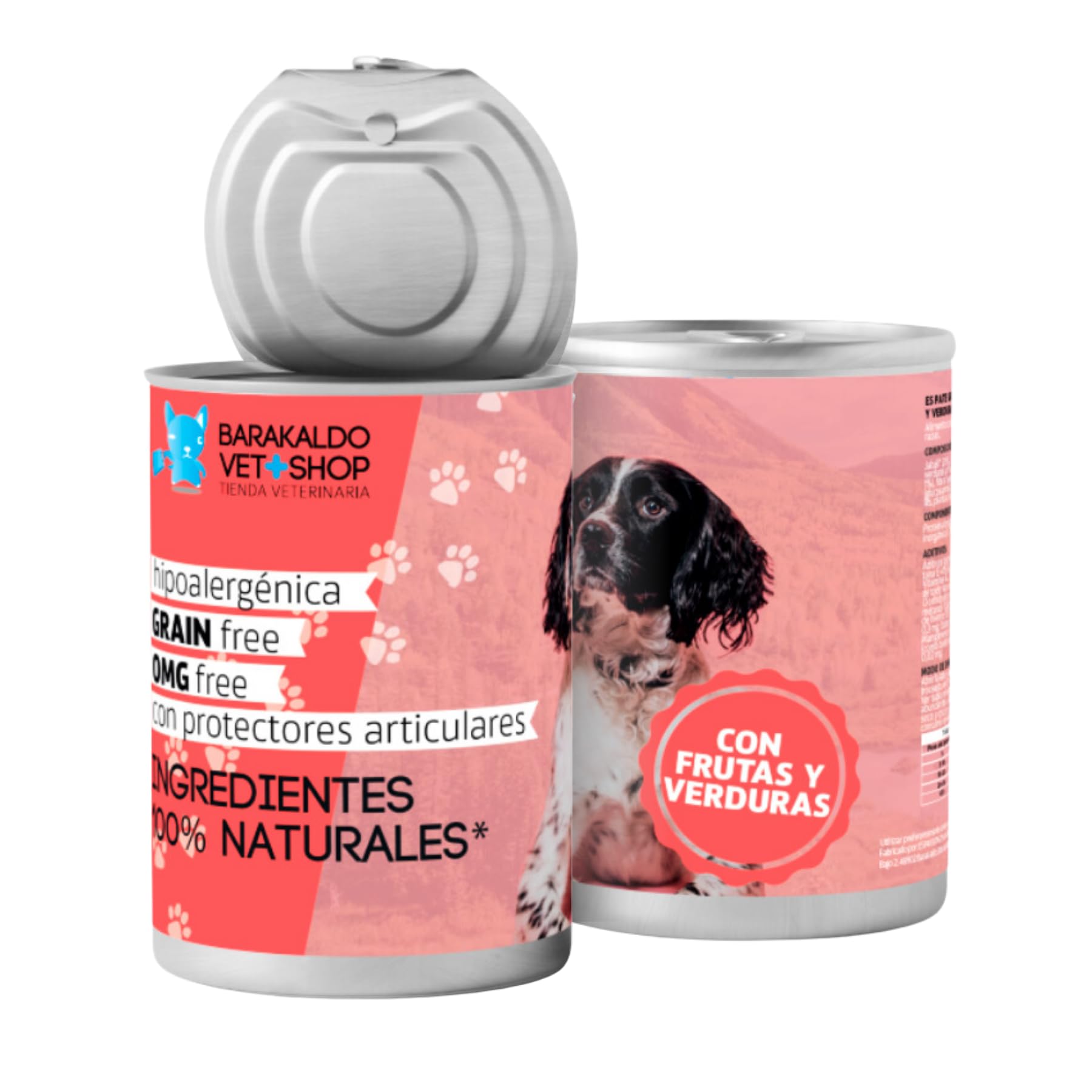 BVS Vet Shop | Diet Hypoallergenic Grain Free Jabalí y Ciervo Lata para Perros | Ideal para Perros con alergias o intolerancias extremas desconocidas | 12 unid. x 380 gr