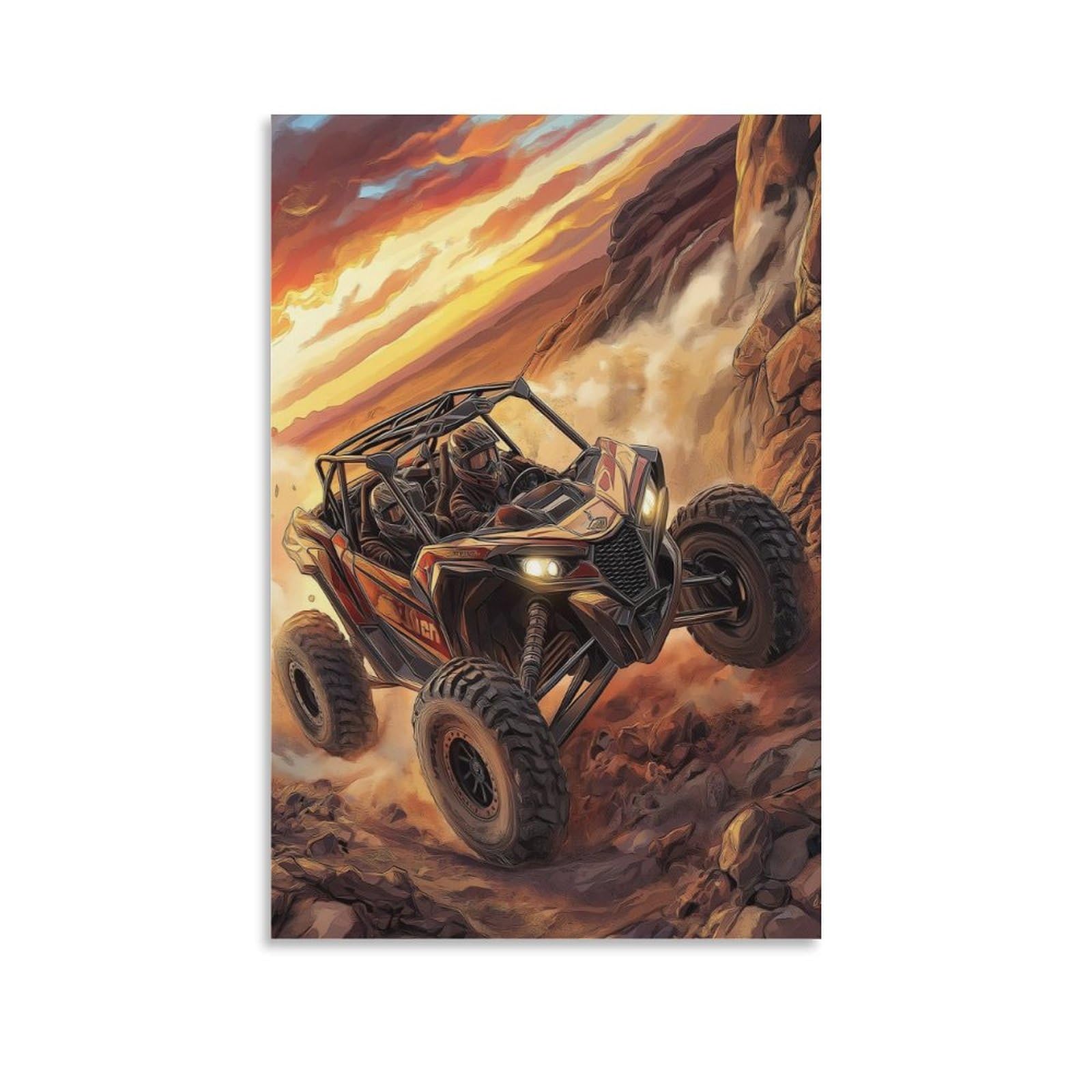 Pinturas murales de montaña para decorar dormitorios de aventura 6
