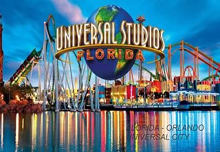 Florida USA United States Fridge Refrigerator Magnets (1 Piece, Style: Orlando Universal City #FL3)