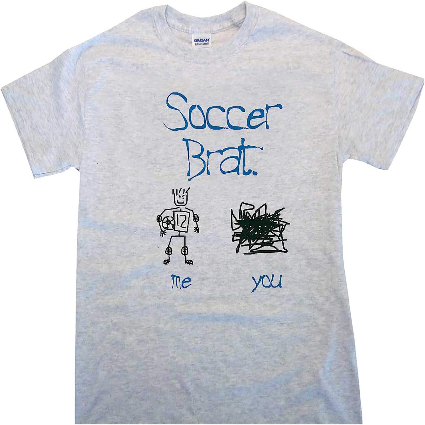 Soccer Brat ash Adult Medium t-Shirt