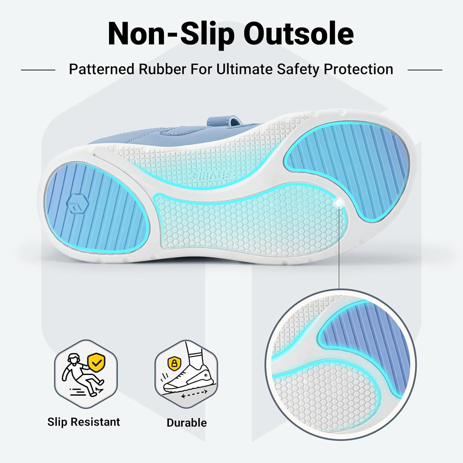 FitVille Diabetic Shoes for Women Wide Width Lightweight Comfortable Extra Wide Walking Shoes Women’s Diabetic Shoes with Adjustable Strap - Image 5