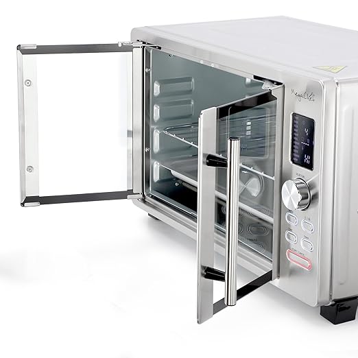 MegaChef 30 Quart Digital French Door Multi-Function Convect miniatura 3