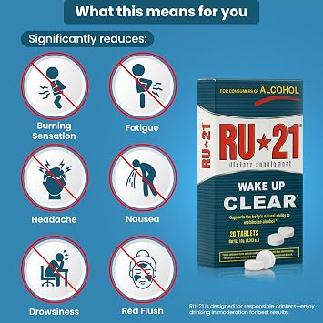 The Supplement For When You Want To Drink & Work The Next Day (20 Pills)