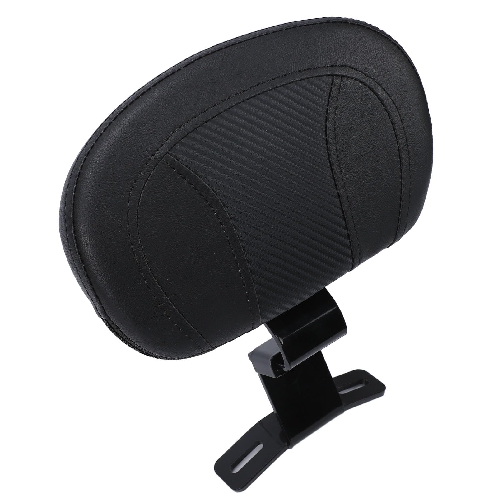 Bewinner Dossier de Siège Conducteur de Moto pour Touring 2009-2022, Dossier de Pilote Réglable avec Support Lombaire, Conception Ergonomique pour Electra Glide FLHT FLHX FLTR