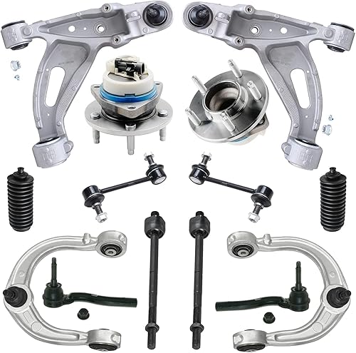 Miniatura 184 de Detroit Axle - Kit de cubos de rodamiento de rueda delantera de 6 piezas para Dodge Dart 2013-2016, Chrysler 200 2015-2017, 2 cojinetes de rueda