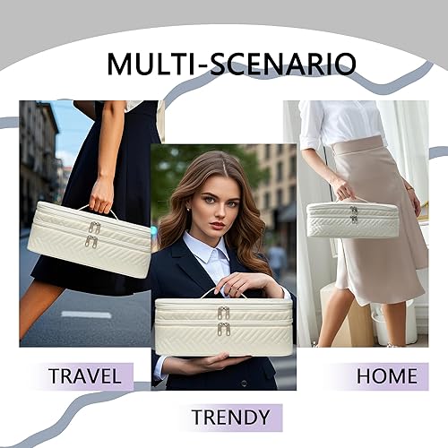 Miniatura 6 de Funda de transporte de doble capa para secador de pelo Revlon de un solo paso, bolsa de viaje para voluminizadormoldeador de cabello, caja