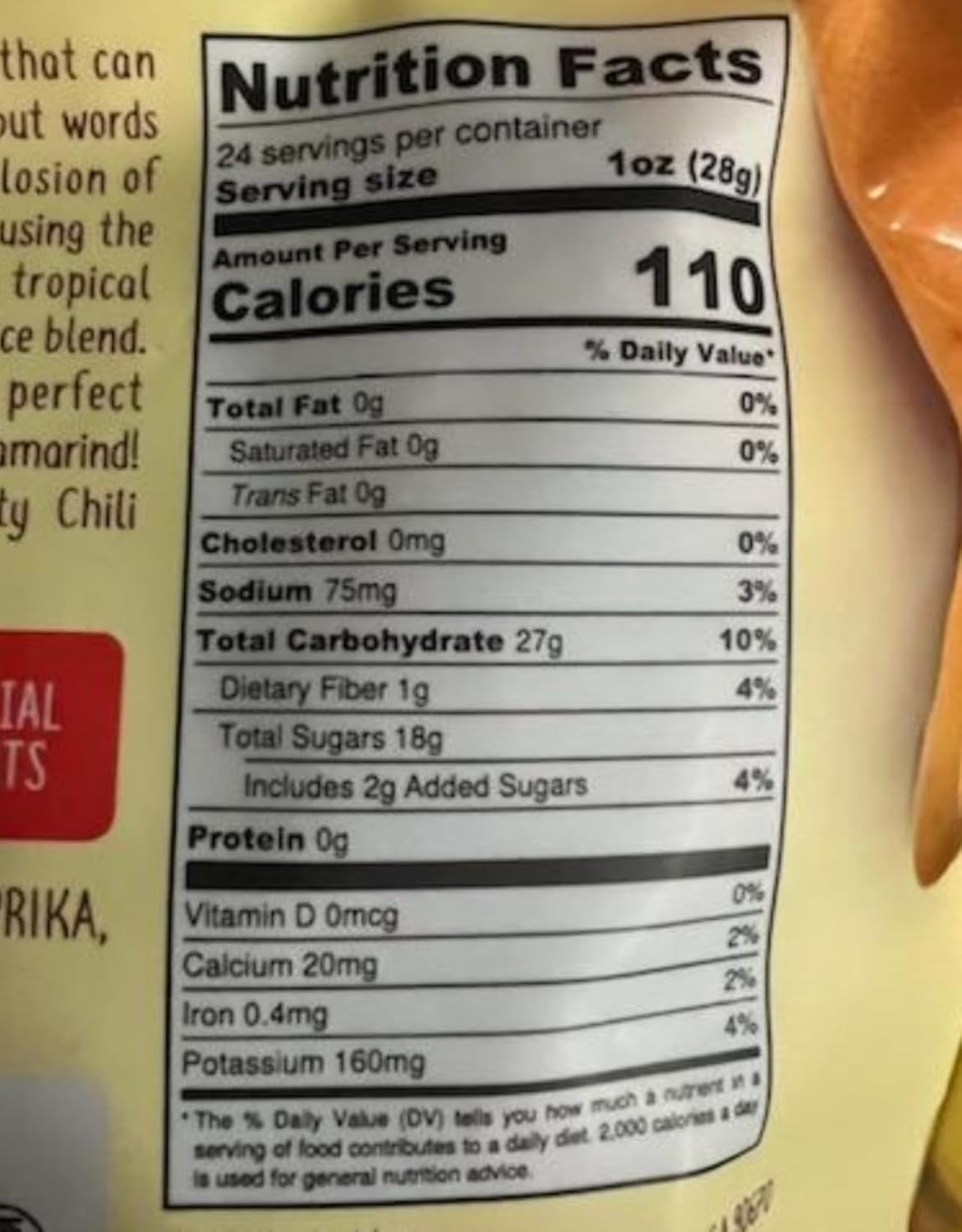 Nutty & Fruity Chili Tamarind Bites Bundle with Stone Cove Fridge Magnet - 26 oz Per Bag - Made with Real Fruit - Medium Spicy (2 Bags)