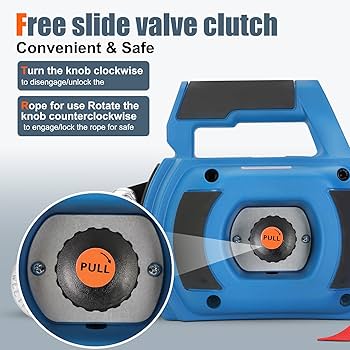 【BW7779】BrightWin Amazon.com: Lonsge Portable Drill Winch of 1000 LB, Red