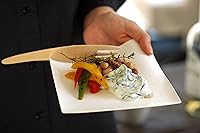 Vista 2 de WASARA Tenedores de bambú, paquete de 12