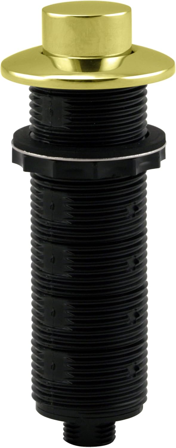 Onе-Dау Sаlе: Uр tо 80% оƒƒ Westbrass ASB-RB3-01 Sink Top Waste Disposal Replacement Air Switch Trim Only, Raised Button, Polished Brass