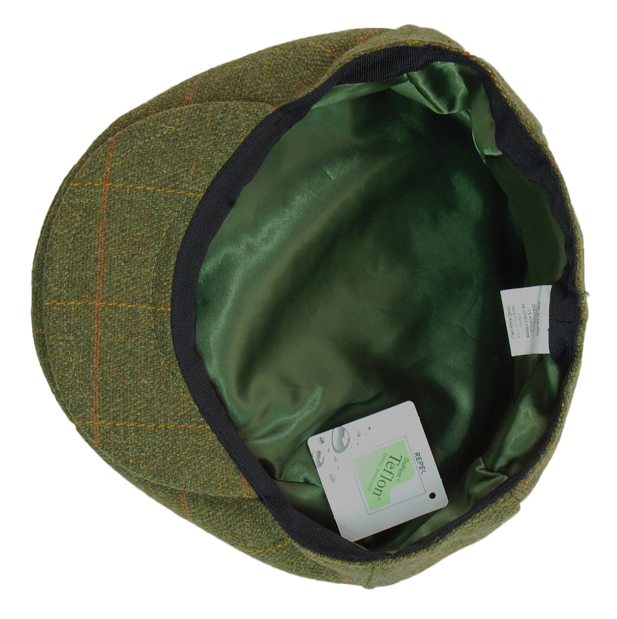 Generic NEU Jungen/Mädchen Dunkel Derby Tweed Flache Kappe Teflon Beschichtet | Kinder