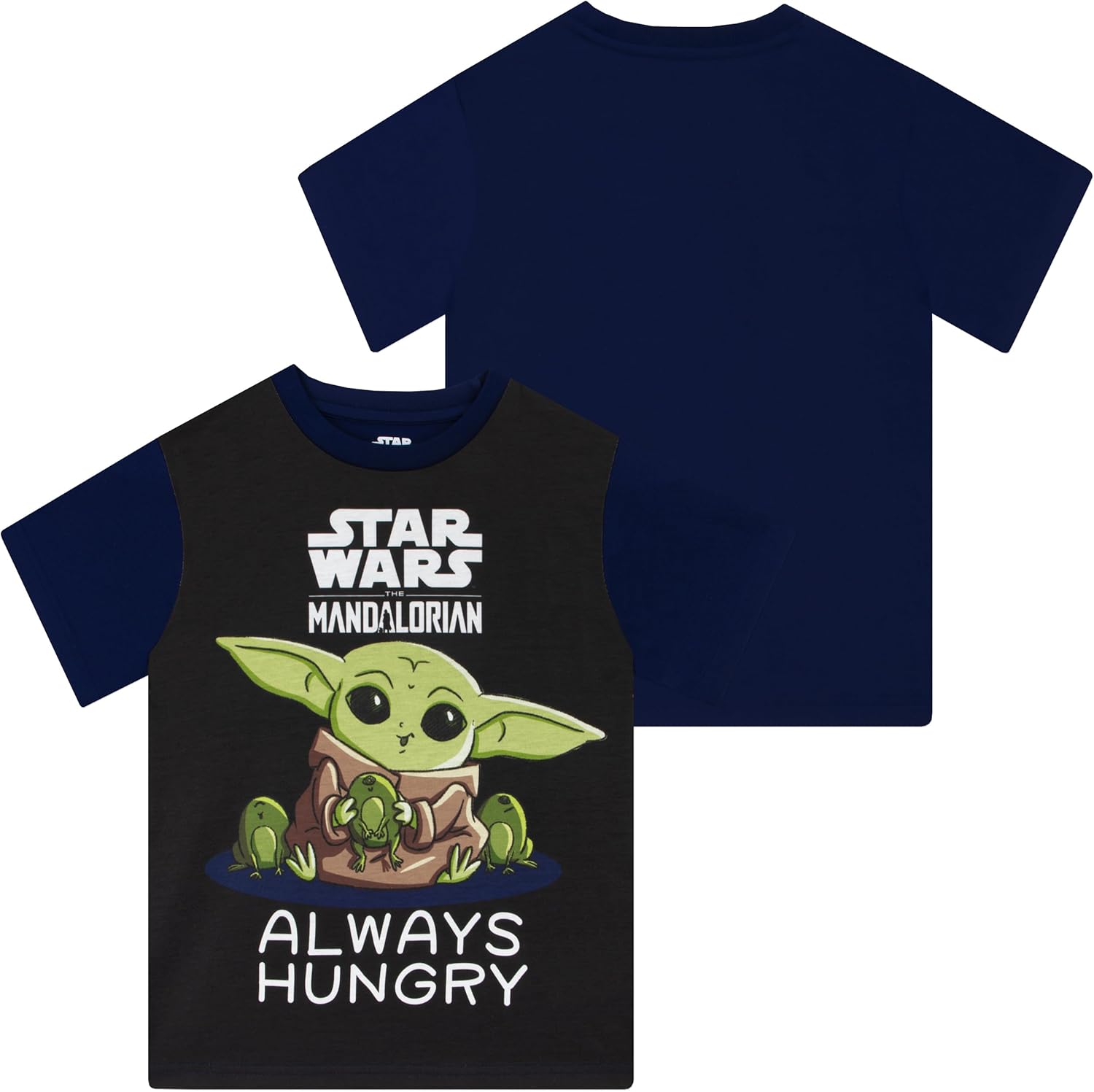 STAR WARS Pajamas, Grogu Boys Pajamas, The Mandalorian Summer Pjs, Short Sleeve Boys Pjs