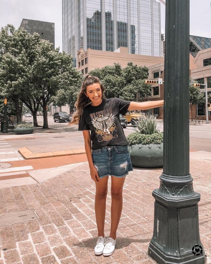 Women's T-Shirt Vintage Country Music Shirts Cute Wildflowers Shirts Casual Summer Short Sleeve Tops - Image 6