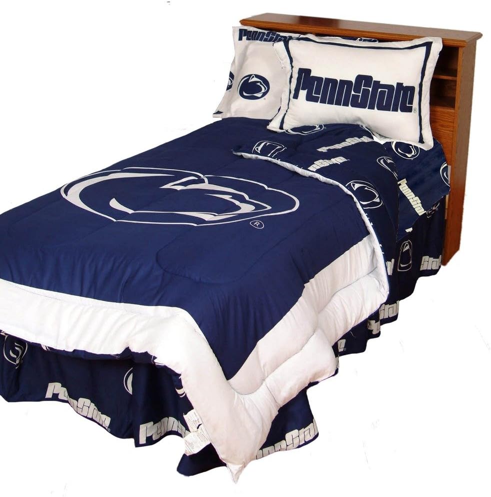 College Covers Penn State Nittany Lions Reversible Comforter Set - Twin