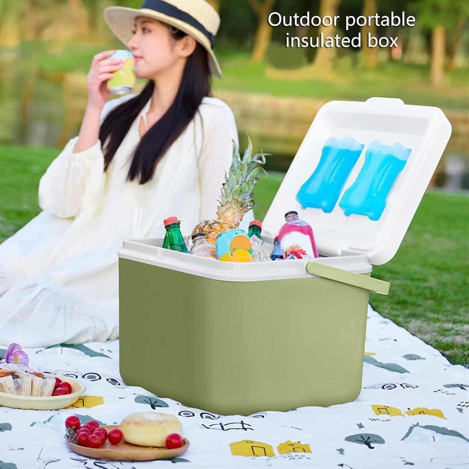 Sturdy Camping Storage Unit with Foam Layer Great for Social Incidents Tailgating Sports Activities and Family Outings Insulated Food Container