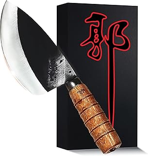 Jende FN Big G-3 Small Fish Taiwan Tuna & Butchering Knife, Hand forged RC 60