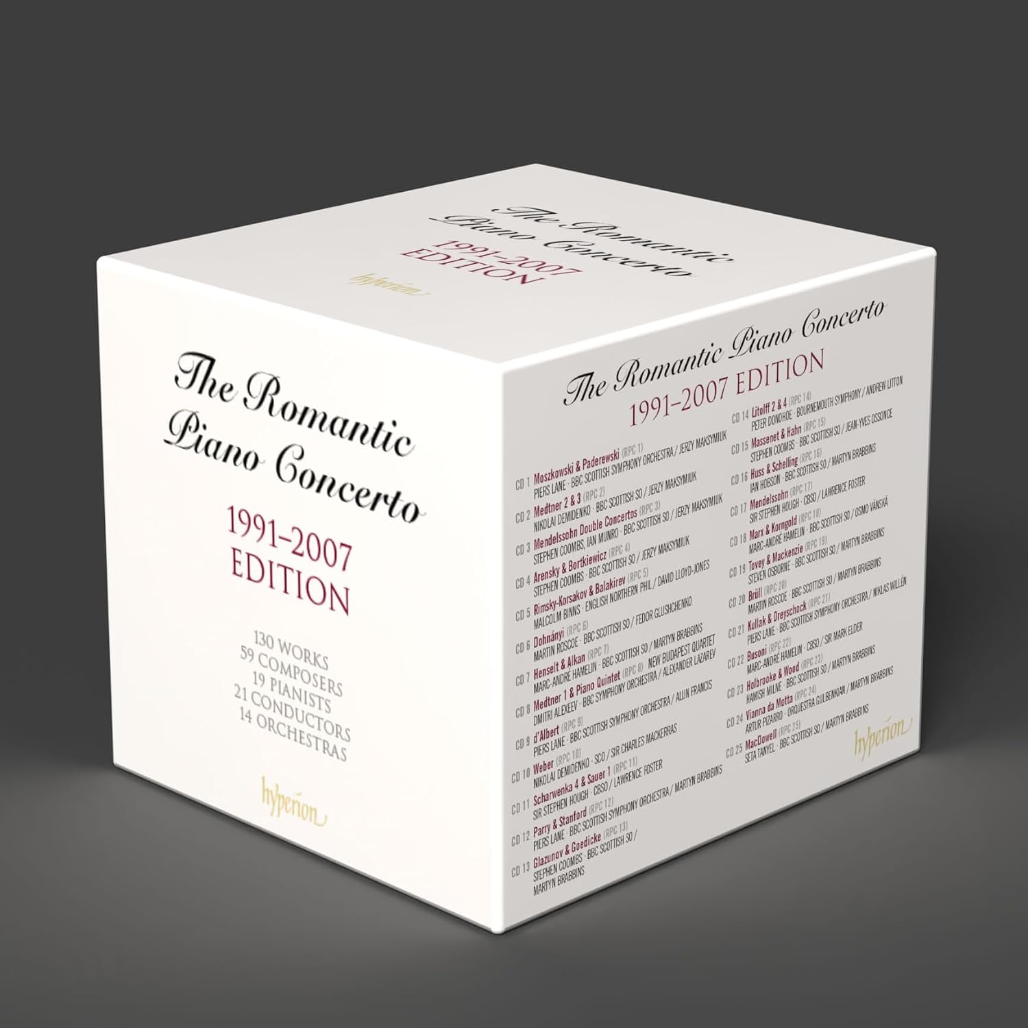 The Hyperion Romantic Piano Concerto Series 1991-2007