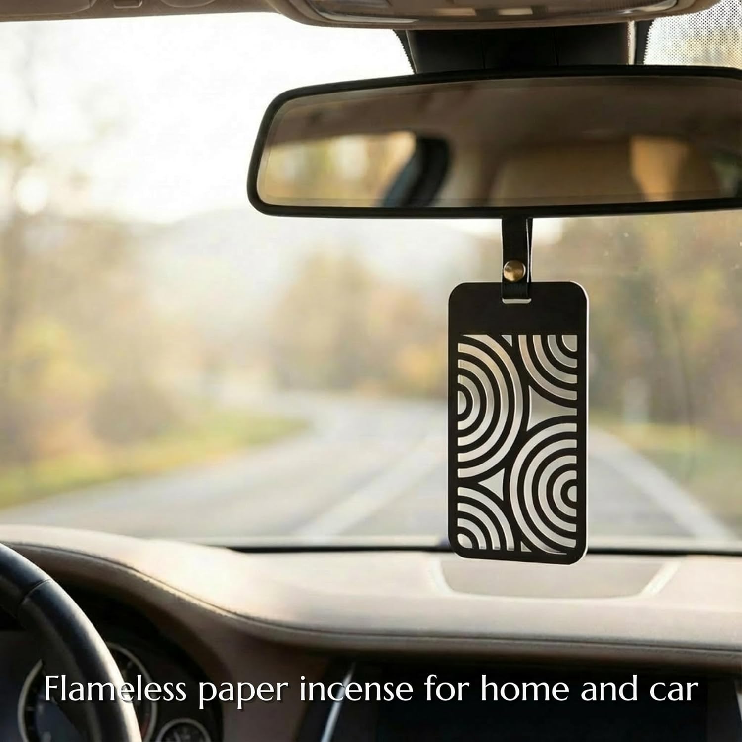 Flameless Hanging Paper Incense Air Freshener Gift Set for Car and Home – Eco-Friendly Fragrance Decor, Korean Aesthetic Design – Ideal Home Decor & Housewarming Gift