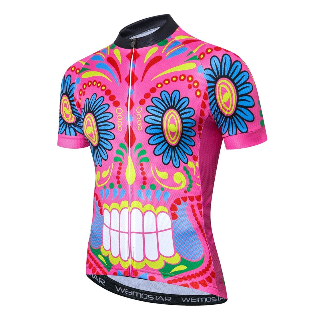 Cycling Jersey Men Bike Top Cycle Shirt Pockets Road Bicycle Clothing MTB Mountain Uniform Summer Team Racing Biker Clothes Short Sleeve S