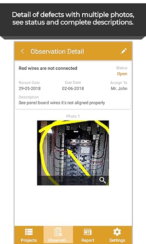 Site Inspection - Construction site auditing, snagging, report site faults