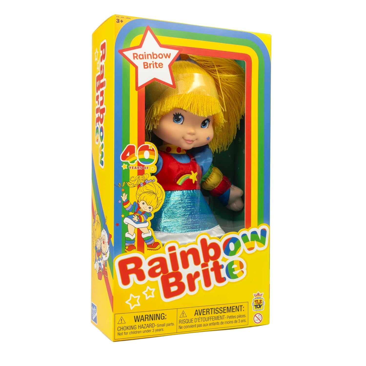 Poupée Rainbow Brite – Puppy Brite – Mattel – 25 Cm – Boîte Européenne (neuve)