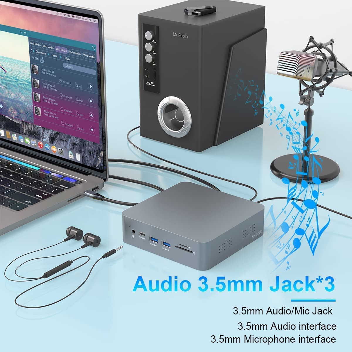 Amazon | JUSANKO USB C ハブ 19-in-1 4Kディスプレイ ドッキング