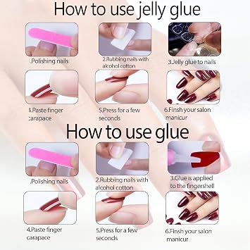 Christmas Press On Nails - Almond Shaped Press On Nails Medium Fake Nails With Snowflake Snowman Gloves Designs Acrylic Artificial Glue On False Nail Press Ons Stick On Nails For Women
