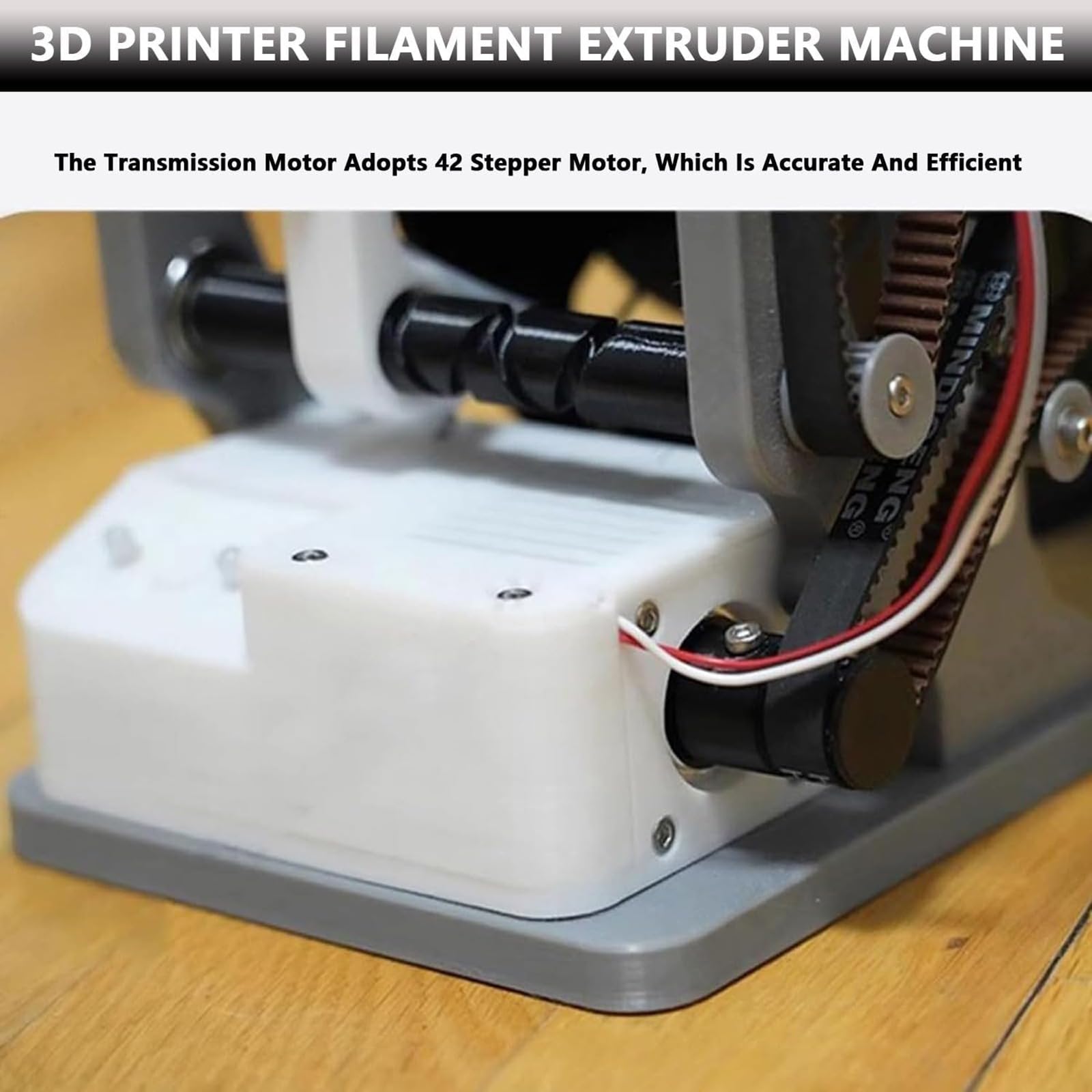 Bobina eléctrica para filamento 3D, función inteligente de arranque/parada, bobinado limpio sin enredos, alambre universal y bobinador de alambre de soldadura para bobinas de 1 kg