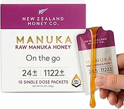 New Zealand Honey Co. Manuka Honey Packets UMF 24+ - 10Pack