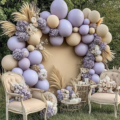 Vista 39 de Guirnalda de globos de color rosa pastel de doble relleno, globos de látex rosa claro, diferentes tamaños, 18/12/5 pulgadas, kit de globos de Rosa