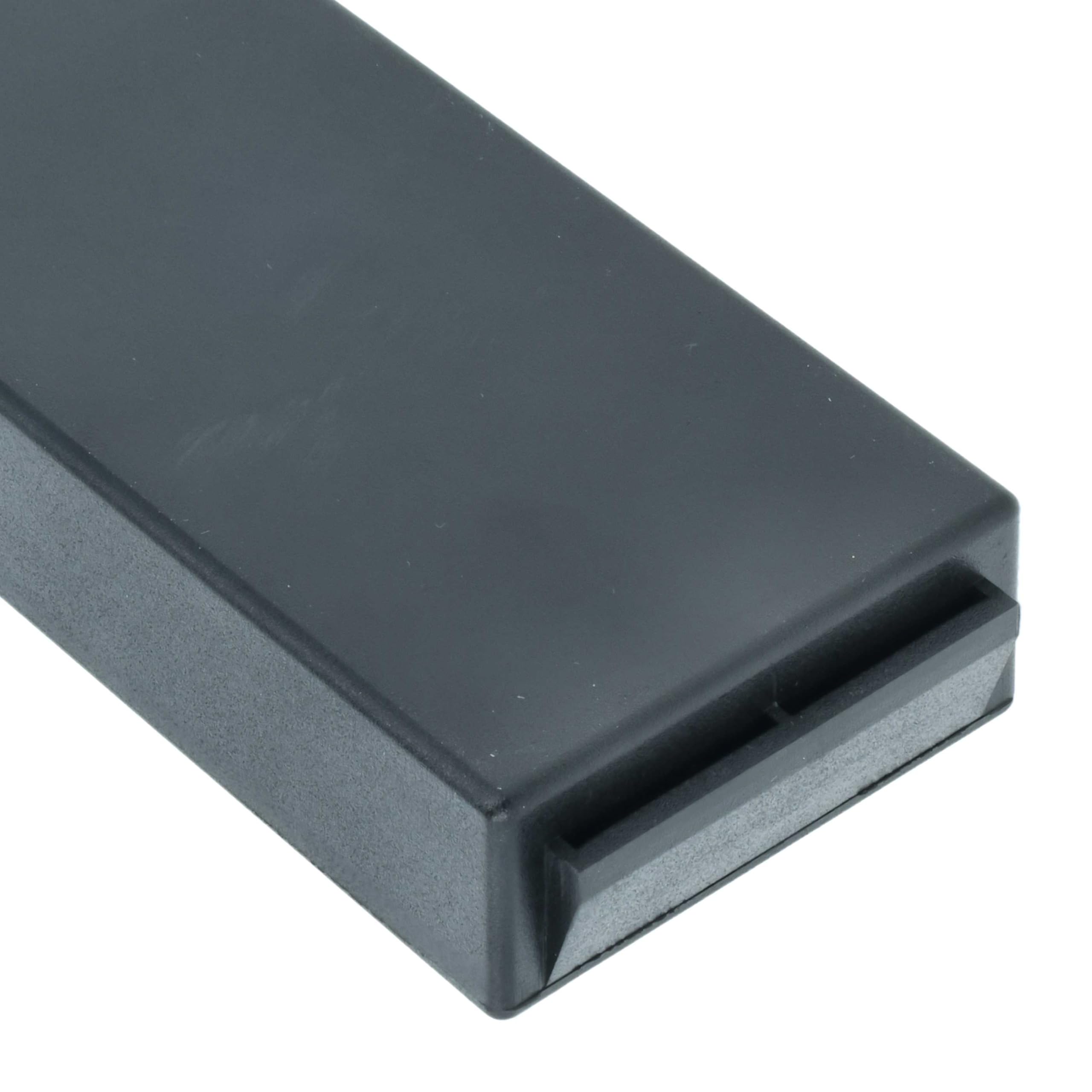 vhbw 2X batería reemplaza Ikusi BT24IK, BT20K, 2305271 para Mando a Distancia Industrial (2500 mAh, 4,8 V, NiMH) - Negro