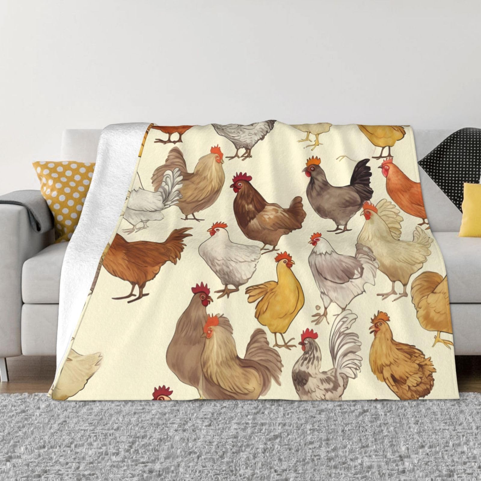 Couverture en micro polaire ultra douce plaid flanelle léger canapé