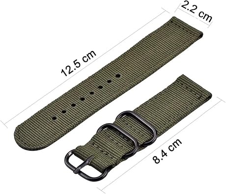 Nylon Watch Straps Quick Release Nylon Watch Strap 18mm 20mm 22mm Men Replacement Watchband Accessories