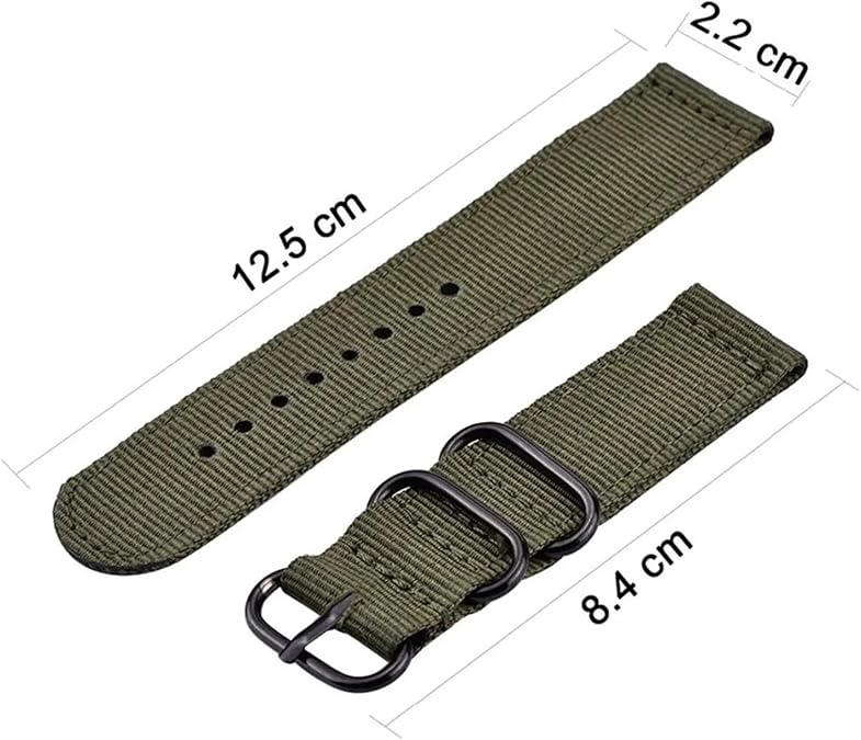 Nylon Watch Straps Quick Release Nylon Watch Strap 18mm 20mm 22mm Men Replacement Watchband Accessories
