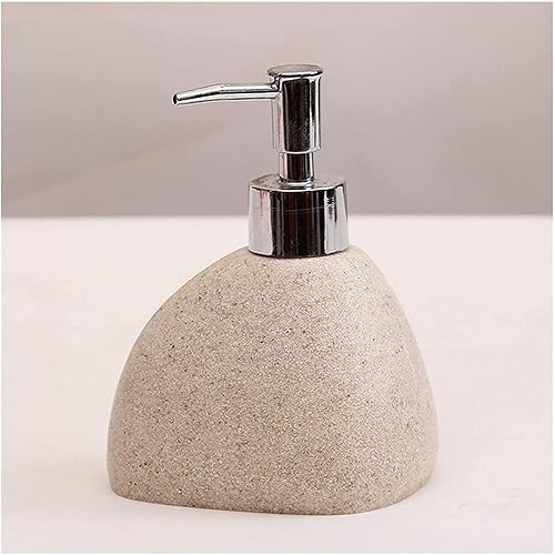 Miniatura 13 de Dispensador de jabón, botellas dispensadoras de jabón, estilo europeo creativo, botella de jabón exprimible de cerámica, retro, botella pequeña para