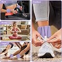 Bodylastics Adjustable Ankle & Wrist Weights 4 lb Pair (2 lb Each) – Silicone, Sweat-Resistant for Arms & Legs - Perfect for Jogging, Walking, Physiotherapy, Cardio, Yoga & Strength Training gallery image