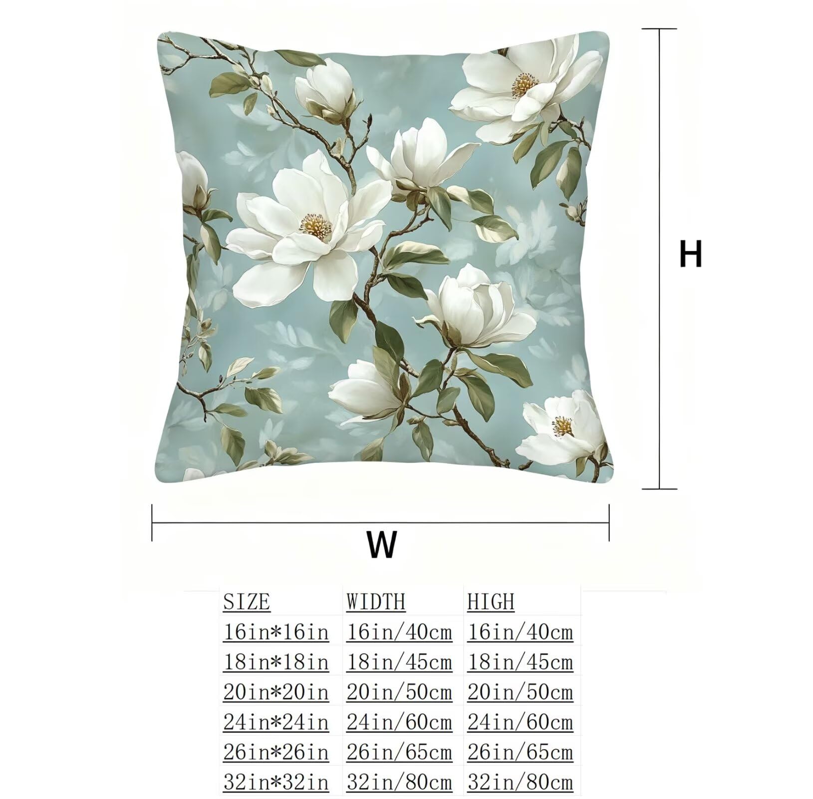 Vert Sauge Housse Coussin 60x60 Beige Taie Oreiller 60x60 Lot de 4 Super Doux Protege Oreiller 60 x 60 Decoration Automne Taie D'oreiller Carrées Coussin Canape, pour Maison Salon Chambre E - 222