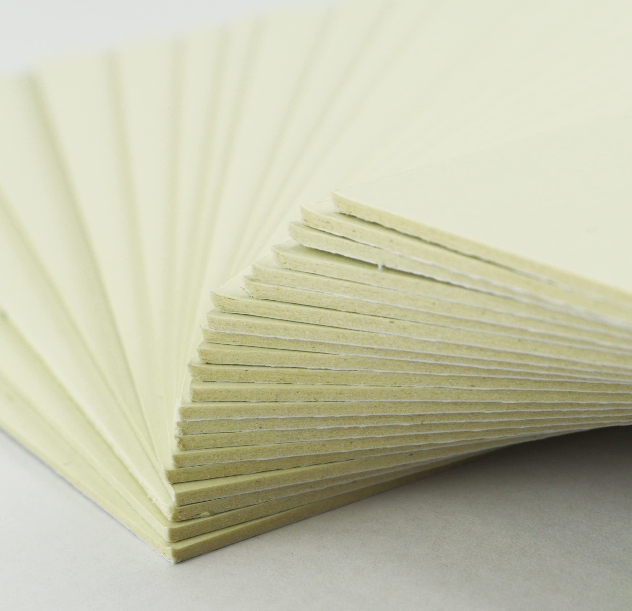 Pictures Prints Framing Pack of 50 Ivory Mount Backing Board Card (1.25mm Thick) Size A2