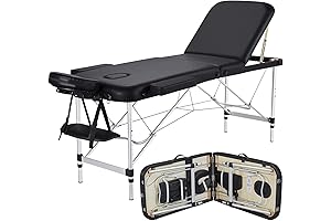 Yaheetech Massage Table: Premium Comfort and Professional Convenience for Massage Therapists, Tattoo Artists, and Estheticians